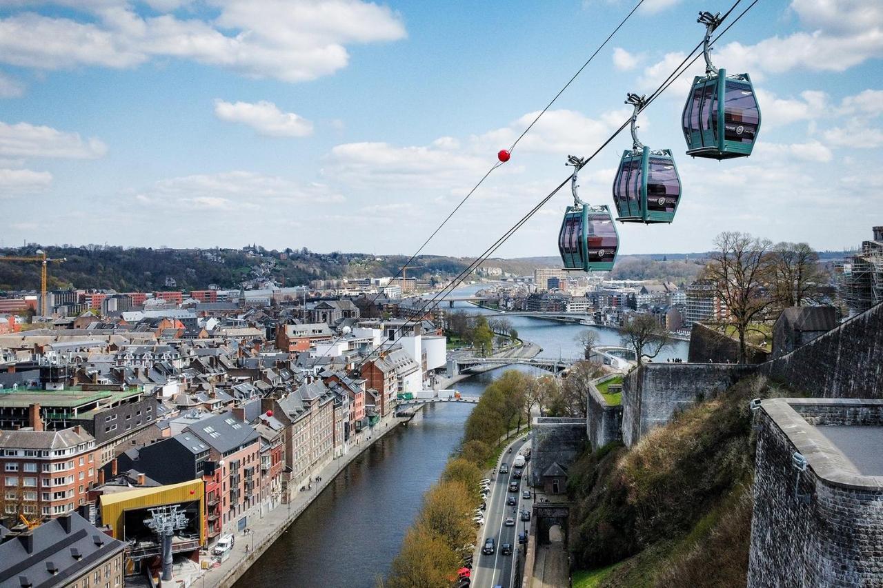 Arcadia - Peniche De Standing A Namur Avec Vue Sur La Citadelle Exterior foto